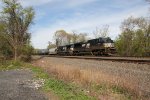 NS train heading through Cove PA with ethanol loads